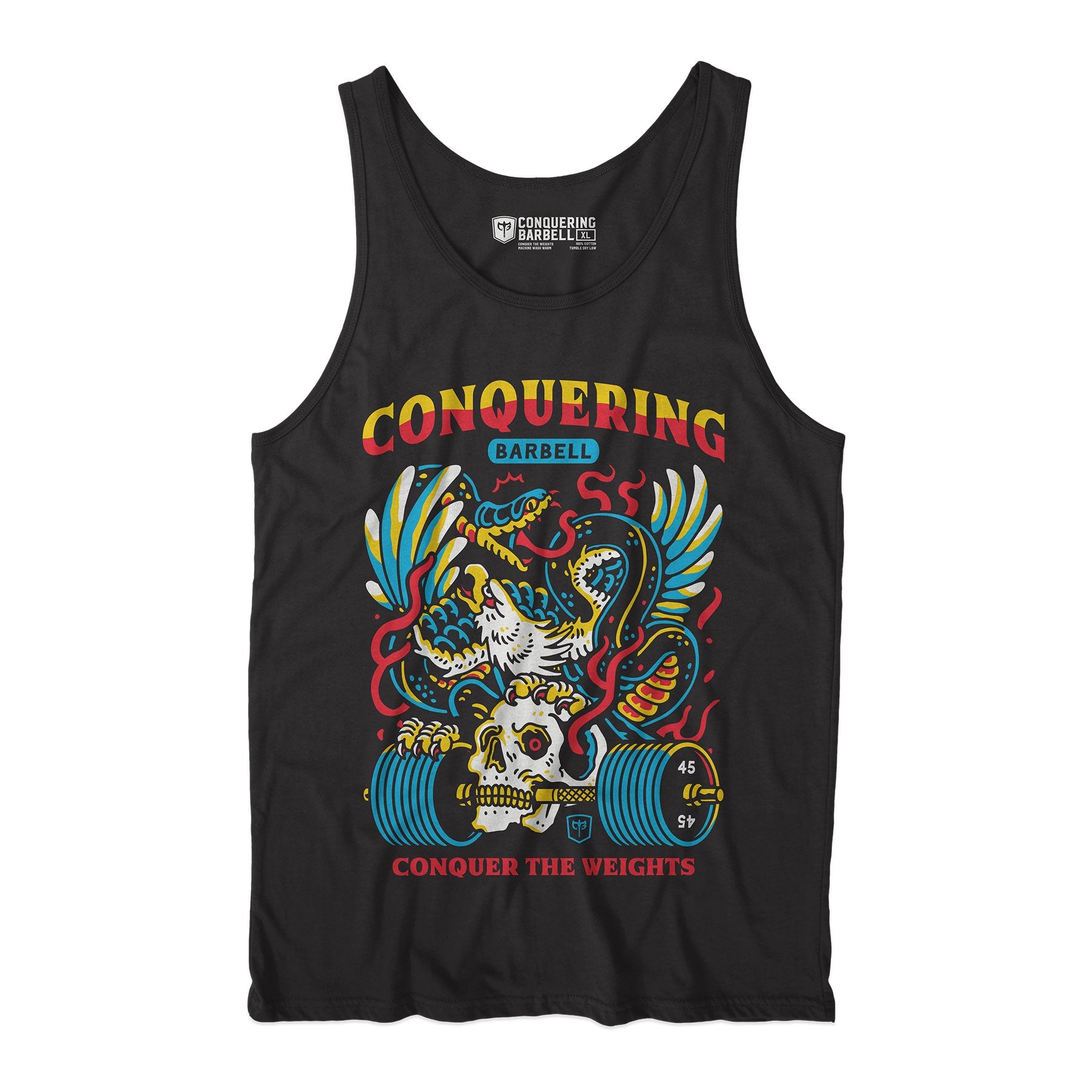 http://conqueringbarbell.co/cdn/shop/products/conquer-the-weights-air-raid-on-black-tank-top-886831.jpg?v=1690222466