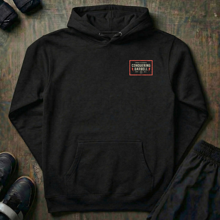 CB Iconic Skull pullover hoodie in Black, front