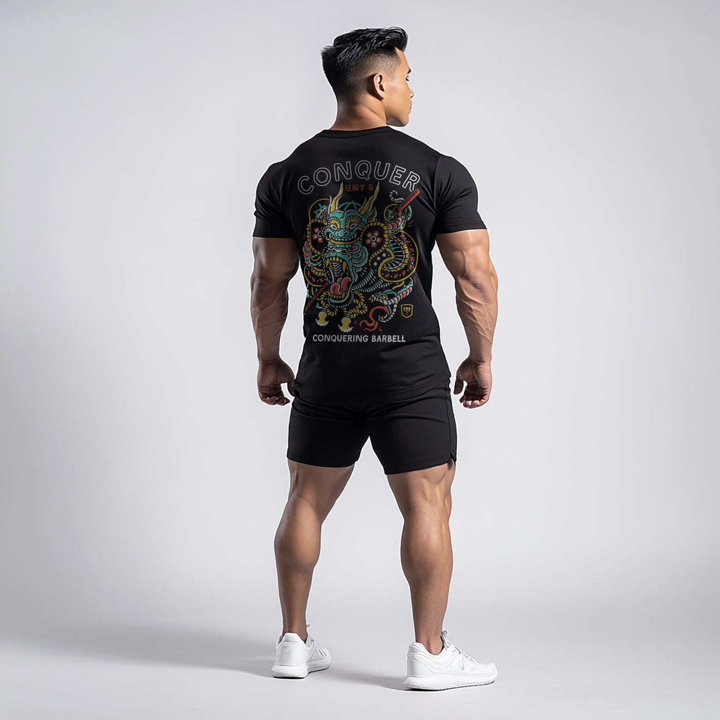 Conquer - Gorilla - Black Tee