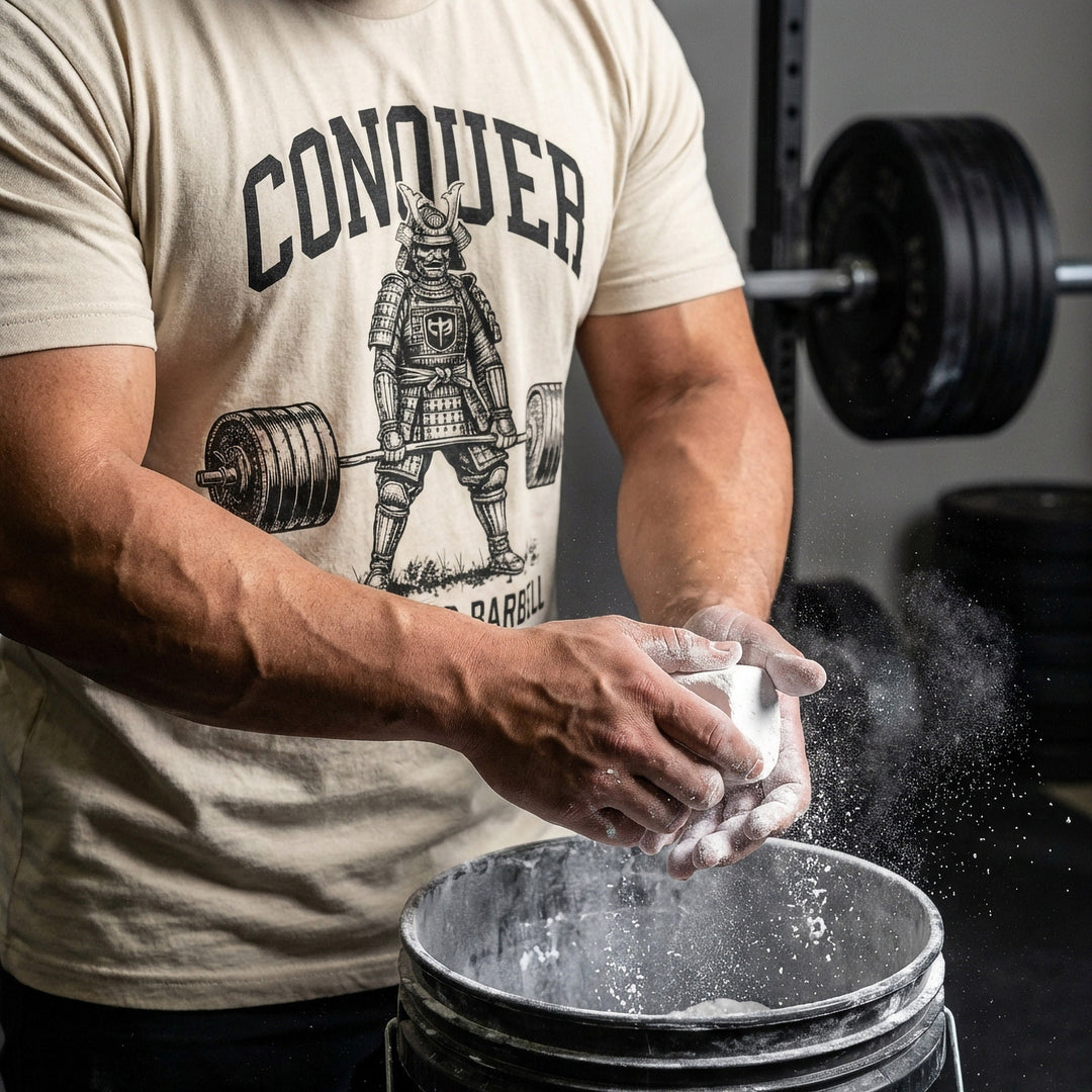 Samurai Deadlift V2 - Sand Tee