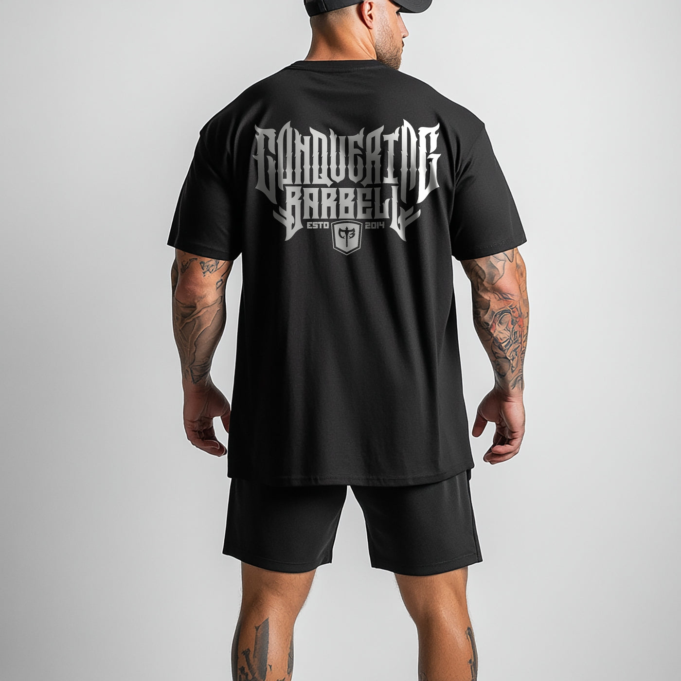 Conquering Barbell - Flagship - Oversized tee