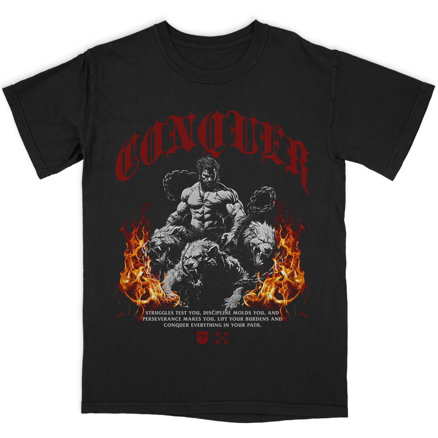 Hercules vs Cerberus - Oversized tee