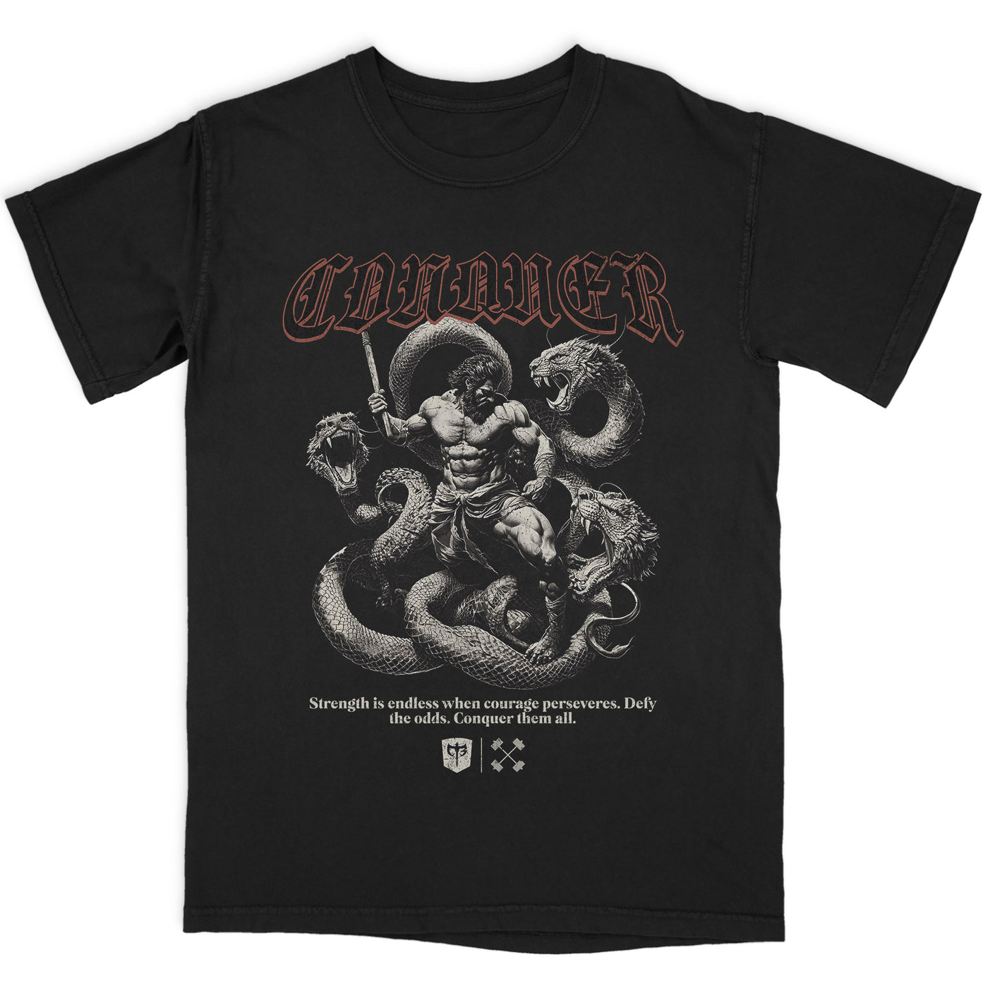 Hercules vs Hydra - Oversized tee