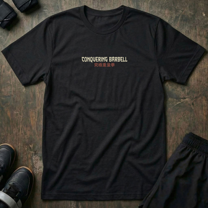 Ronin Deadlift V2 - Powerlifting on Black Tee