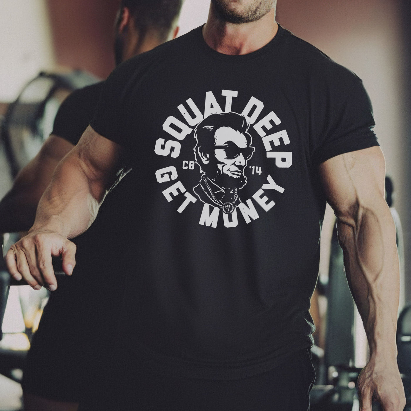 Squat Deep, Get Money tee