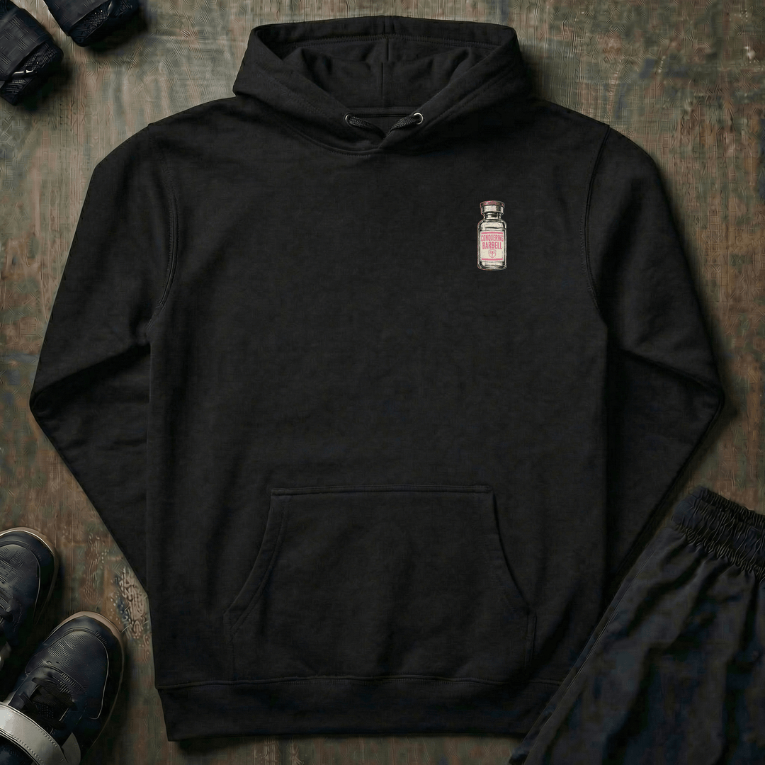 Basic Stack pullover hoodie in Black