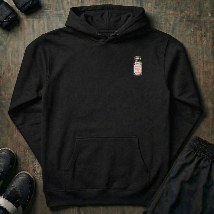 Basic Stack pullover hoodie in Black