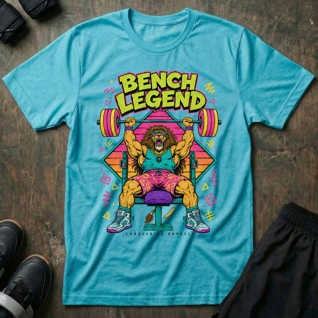 Bench Legend - Tee - Conquering Barbell