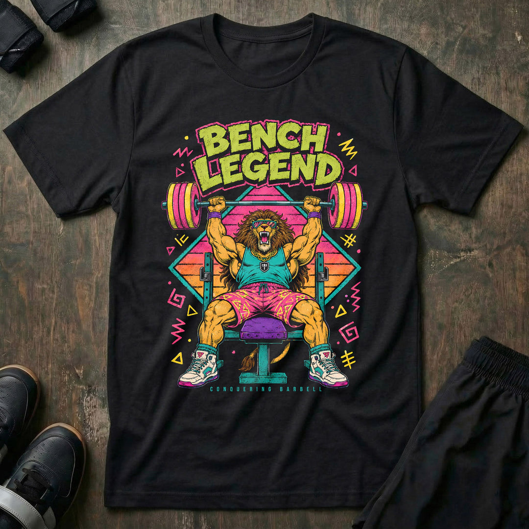 Bench Legend - Tee - Conquering Barbell