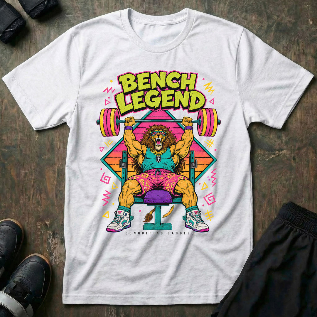 Bench Legend - Tee - Conquering Barbell