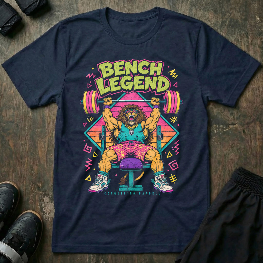 Bench Legend - Tee - Conquering Barbell