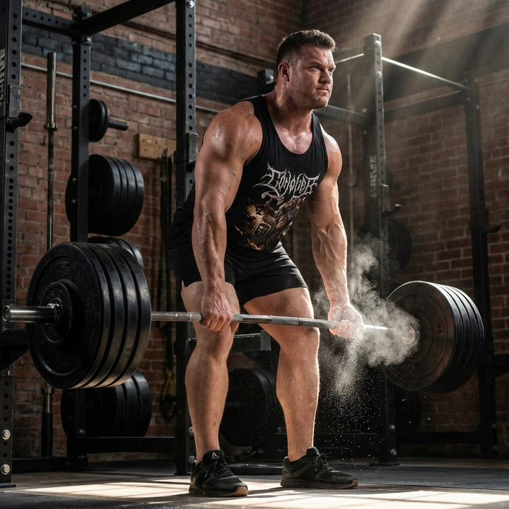 Berserker tank top in Black