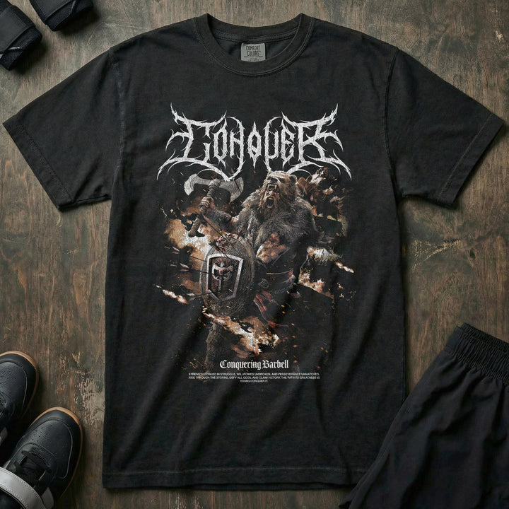 Berserker relaxed fit tee in Black
