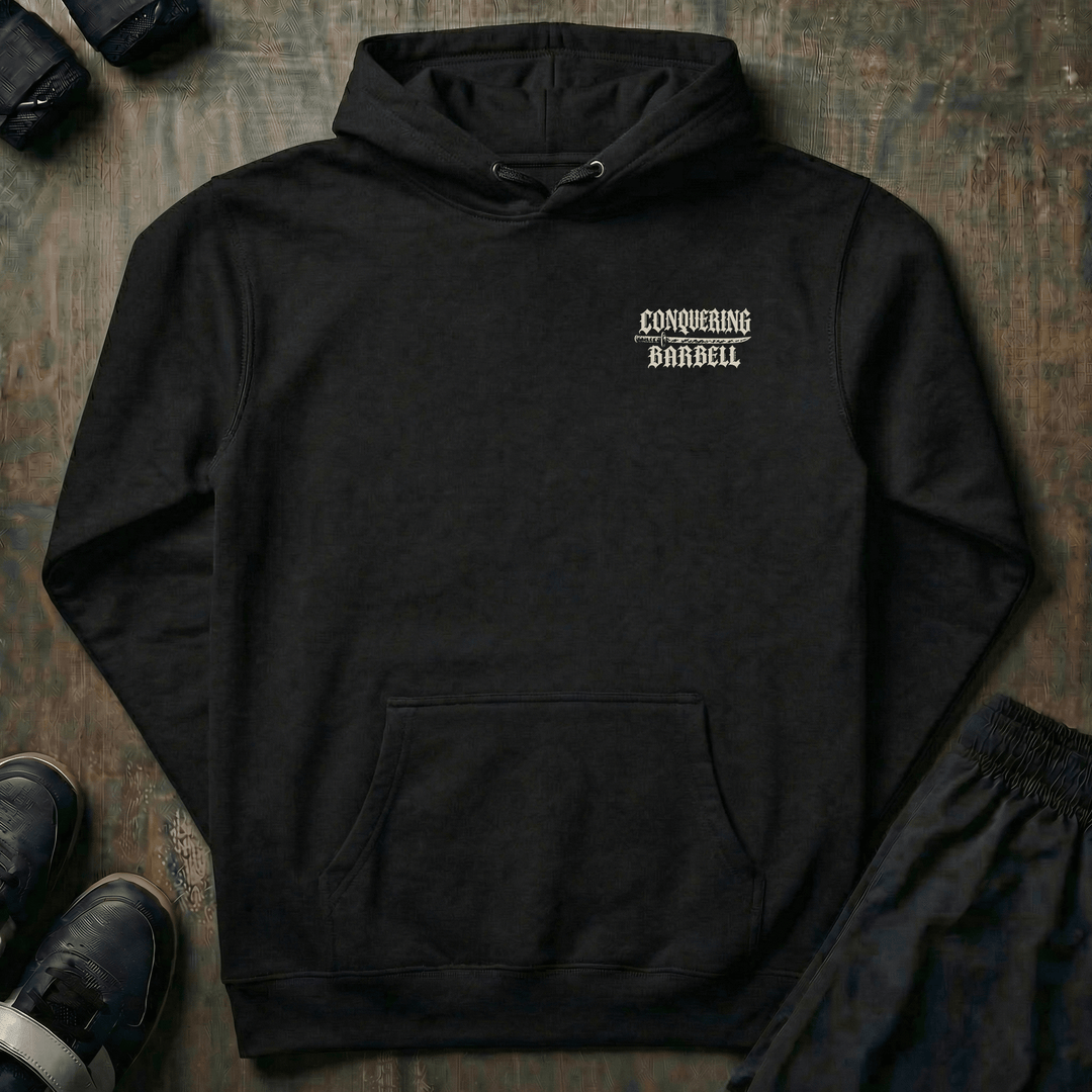 Bloody But Unbowed - Pullover Hoodie - Conquering Barbell