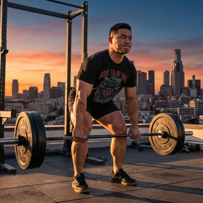 Bow to No One - Black Tee - Conquering Barbell