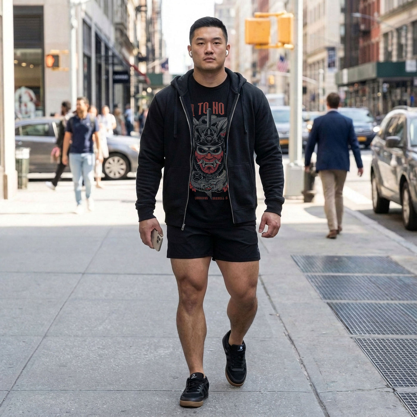 Bow to No One - Black Tee - Conquering Barbell