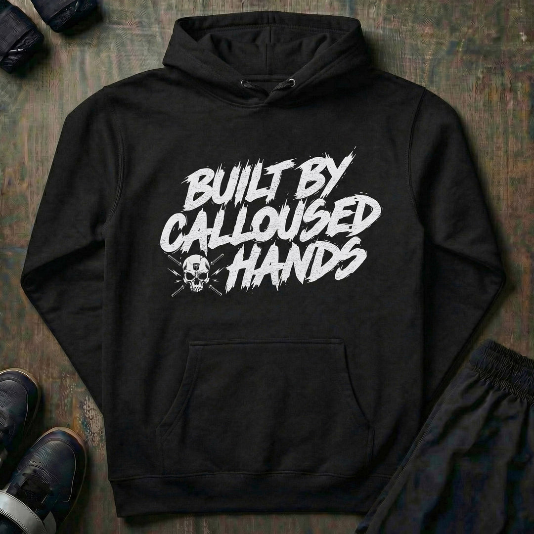 Built by Calloused Hands pullover hoodie in Black