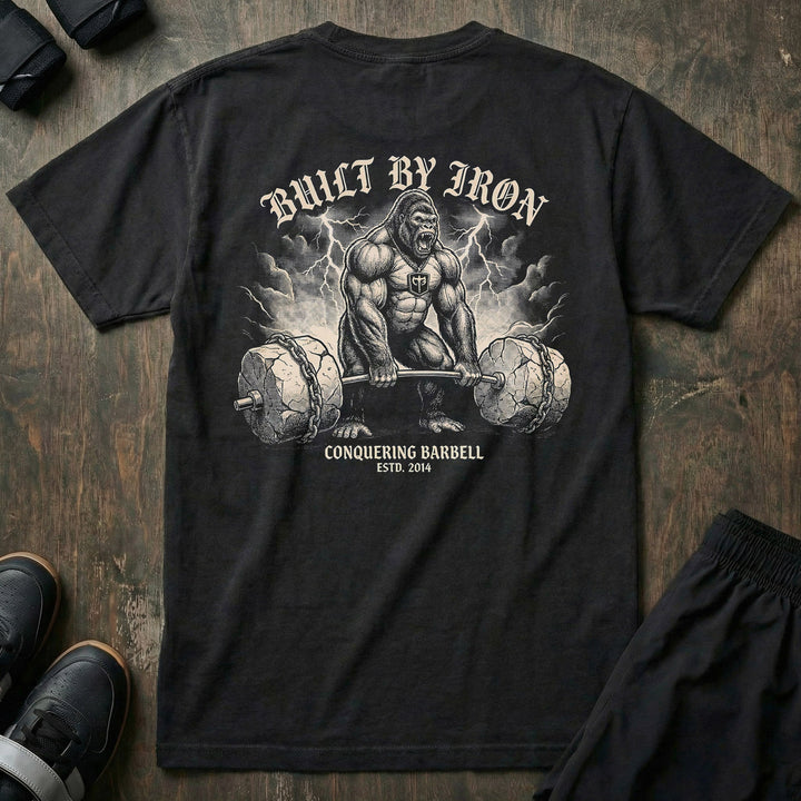 Built By Iron - Gorilla - Relaxed Fit tee - Conquering Barbell