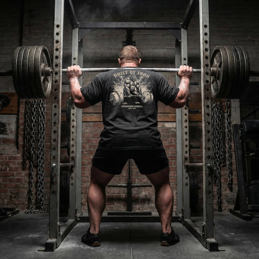 Built By Iron - Gorilla - Relaxed Fit tee - Conquering Barbell
