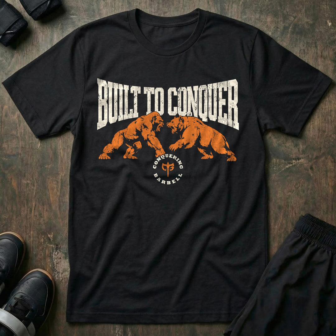 Built to Conquer - Tee - Black