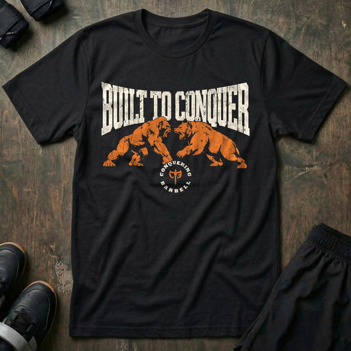 Built to Conquer - Tee - Black