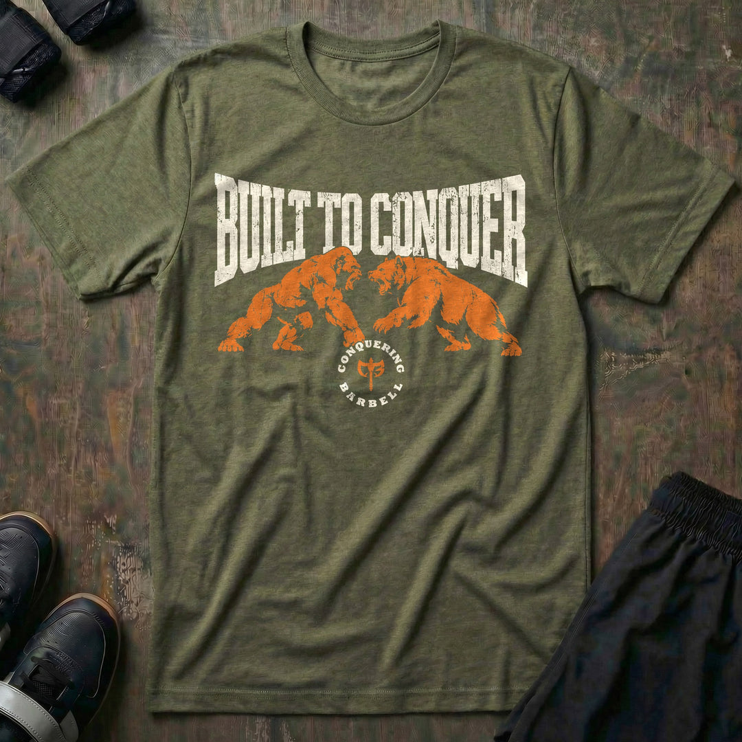 Built to Conquer - Tee - Military