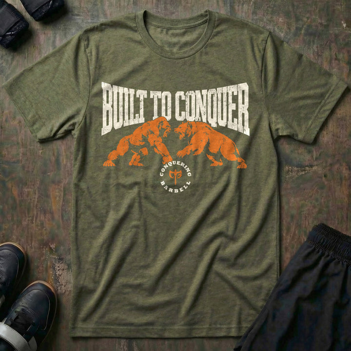 Built to Conquer - Tee - Military