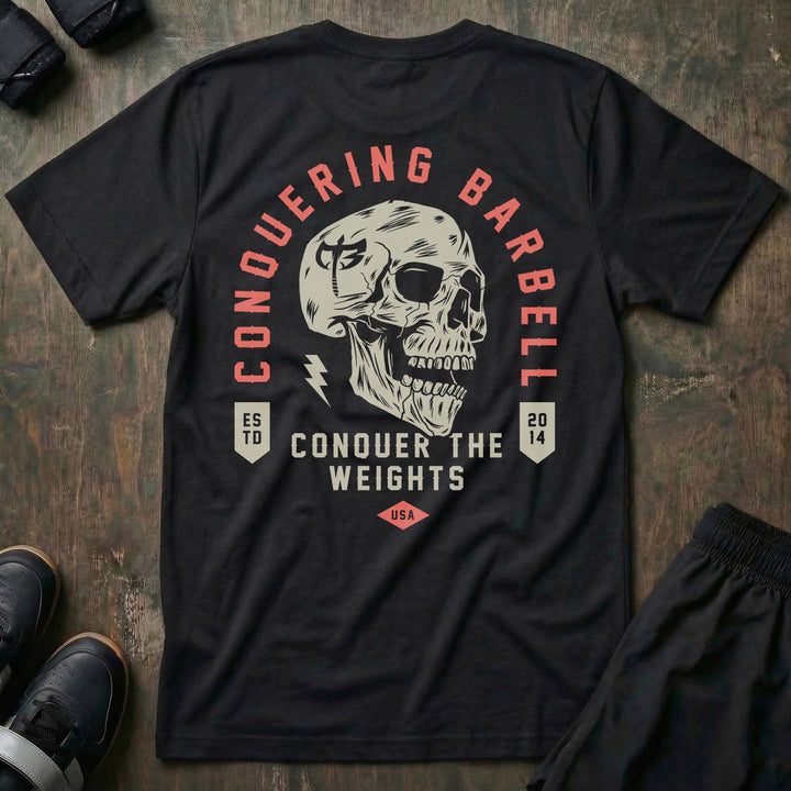CB Iconic Skull tee in Black