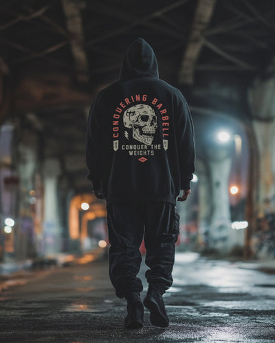 CB Iconic Skull - Pullover Hoodie - Conquering Barbell