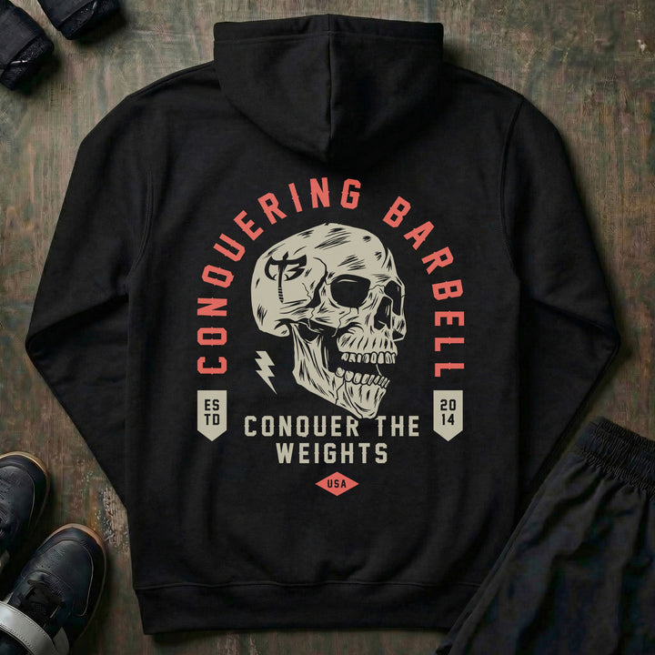 CB Iconic Skull - Pullover Hoodie - Conquering Barbell