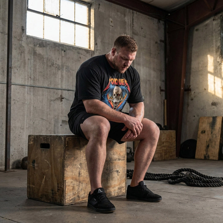 Cobrahead relaxed fit tee in Black