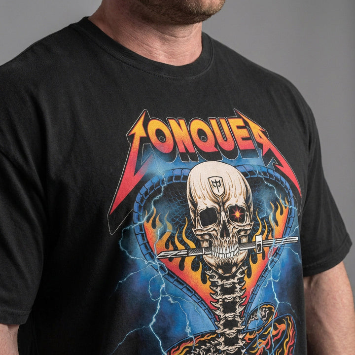 Cobrahead relaxed fit tee in Black