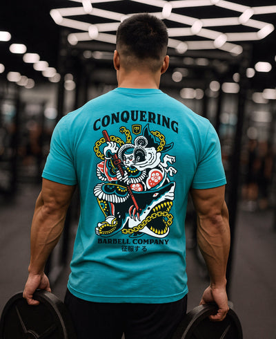Conquer - Bushido - Tahiti Tee - Conquering Barbell