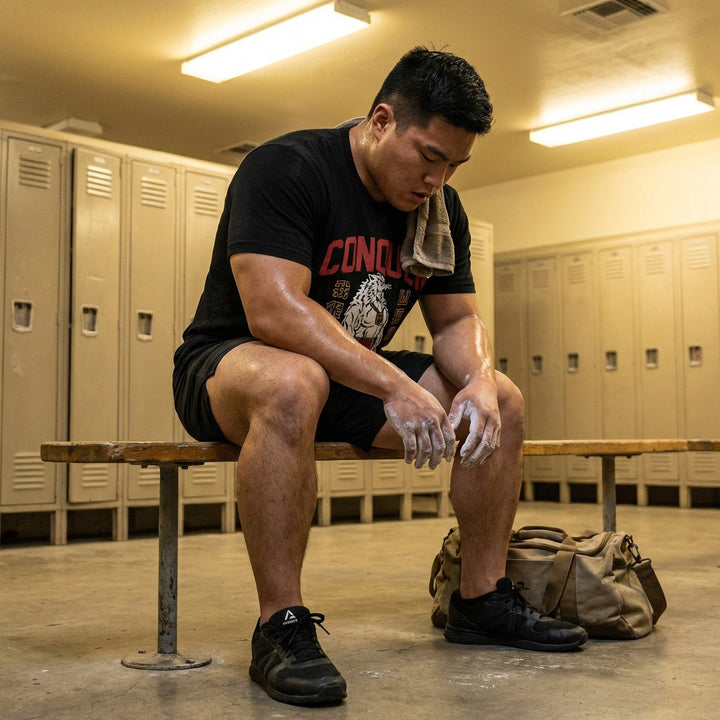 Conquer - Deadlifting Wolf V2 Tee - Conquering Barbell