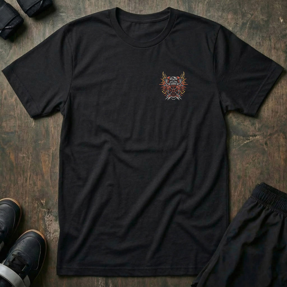 Conquer Dragon - Black Tee - Conquering Barbell