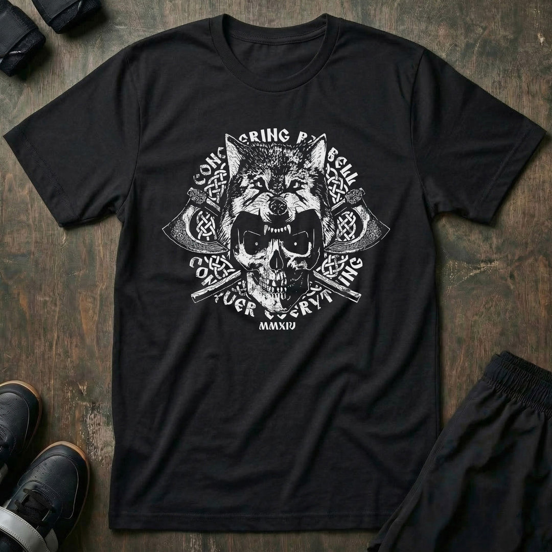 Conquer Everything Tee - Conquering Barbell