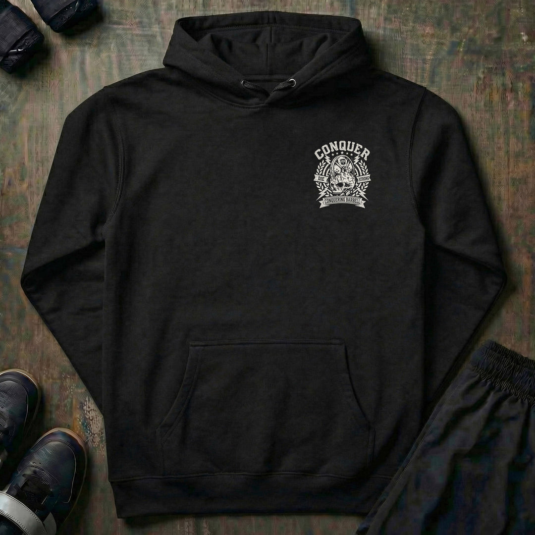 Conquer - Last Rep - Pullover Hoodie - Conquering Barbell