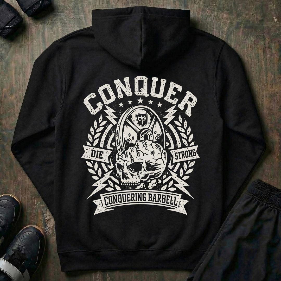 Conquer - Last Rep - Pullover Hoodie - Conquering Barbell