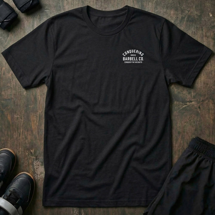 Conquer or Death - Tee - Conquering Barbell