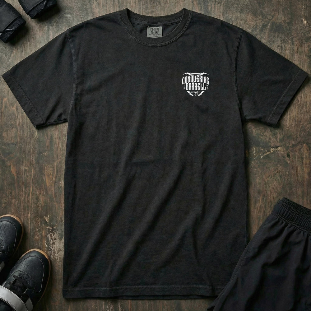 Conquer - Since Day One - Relaxed Fit tee - Conquering Barbell