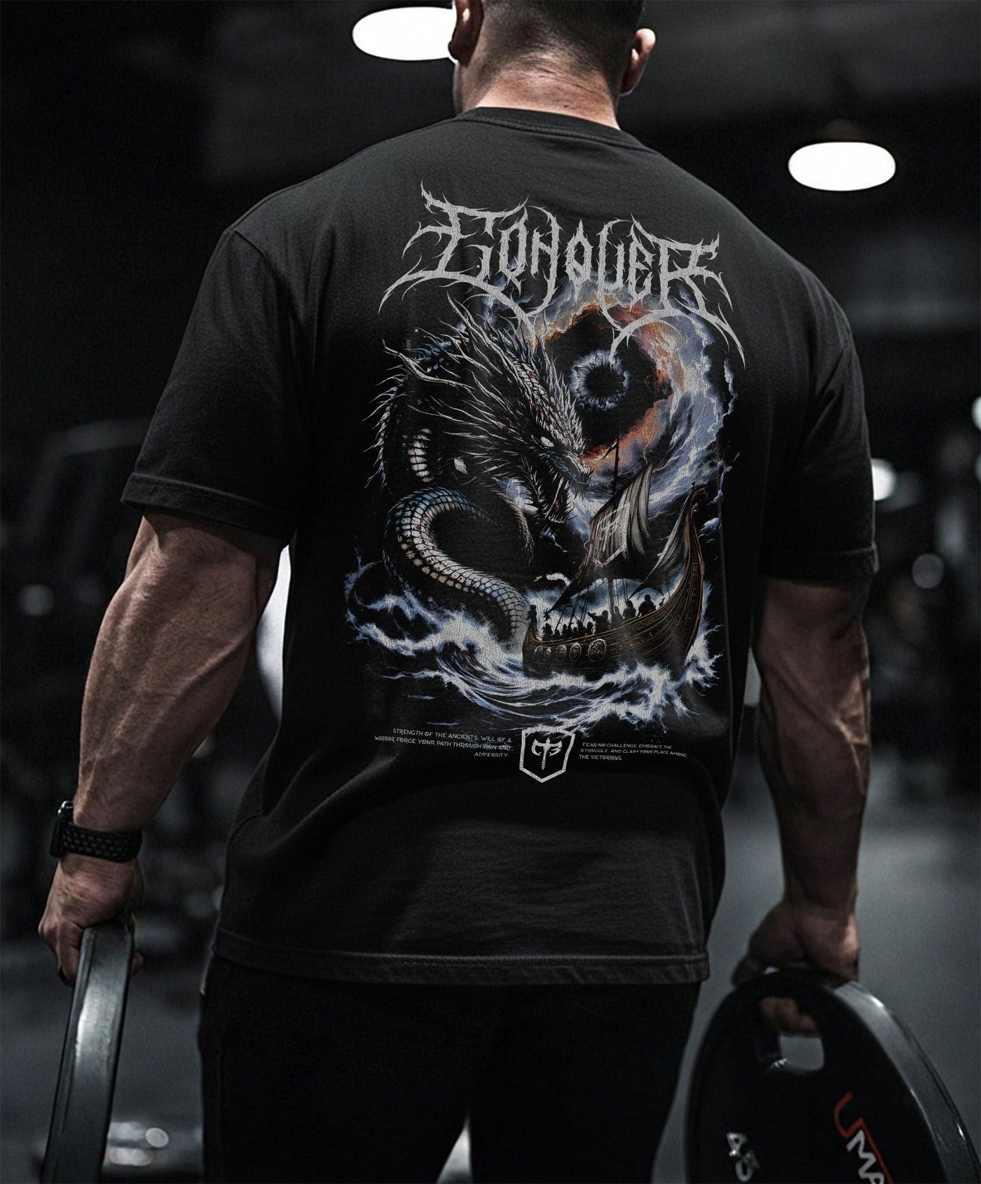 Conquer the Storm - Relaxed Fit tee - Conquering Barbell