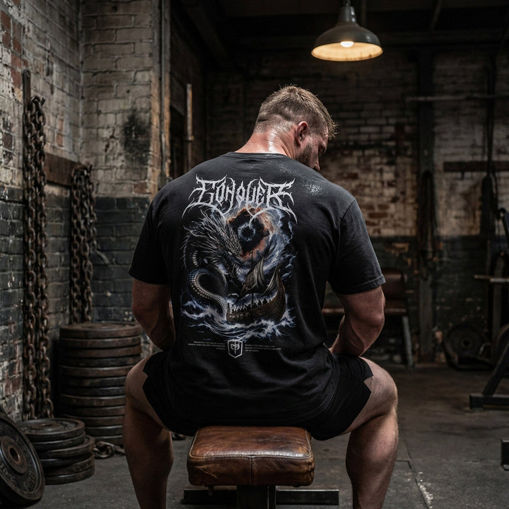 Conquer the Storm relaxed fit tee in Black