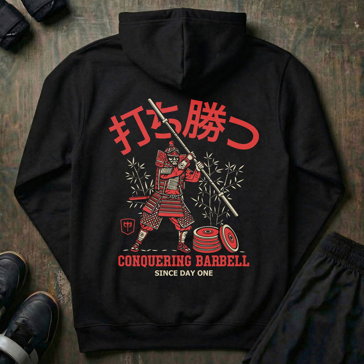 Conquer Way of the Samurai pullover hoodie in Black
