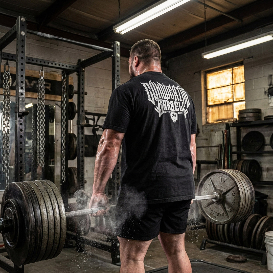 Conquering Barbell - Flagship - Relaxed Fit tee - Conquering Barbell