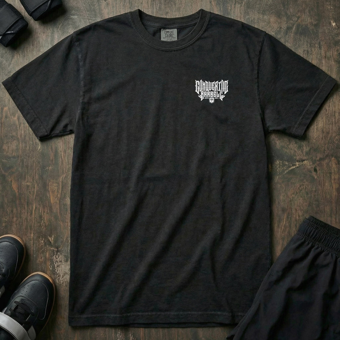 Conquering Barbell - Flagship - Relaxed Fit tee - Conquering Barbell