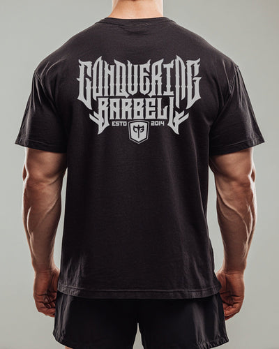 Conquering Barbell - Flagship - Relaxed Fit tee - Conquering Barbell