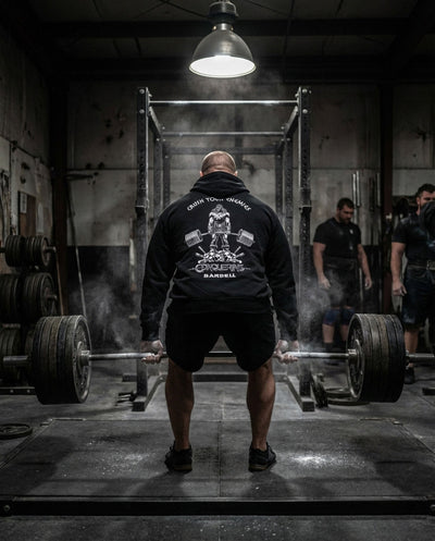 Crush Your Enemies Pullover Hoodie - Black - Conquering Barbell