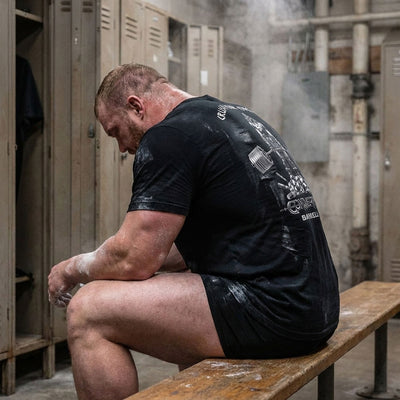 Crush Your Enemies Tee - Conquering Barbell