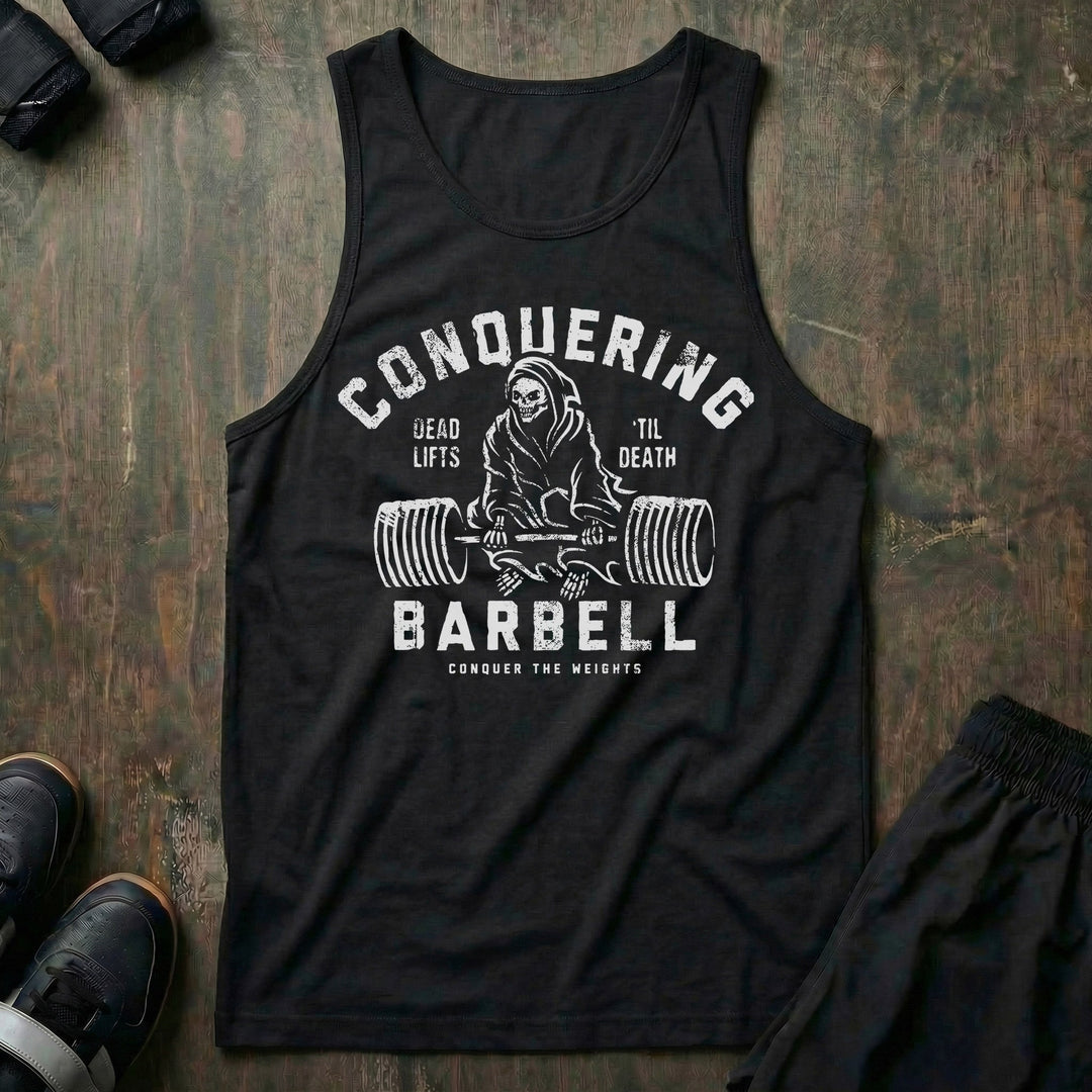 Deadlifts 'Til Death tank top in Black