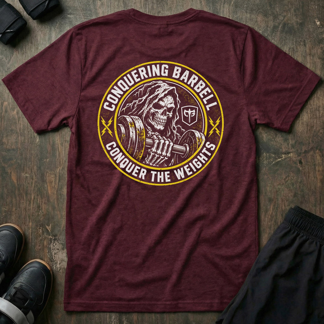 Death Grip - Tee - Conquering Barbell
